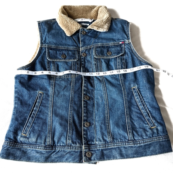 TOMMY HILFIGER JEANS Vintage Denim Lined Vest - Picture 9 of 10